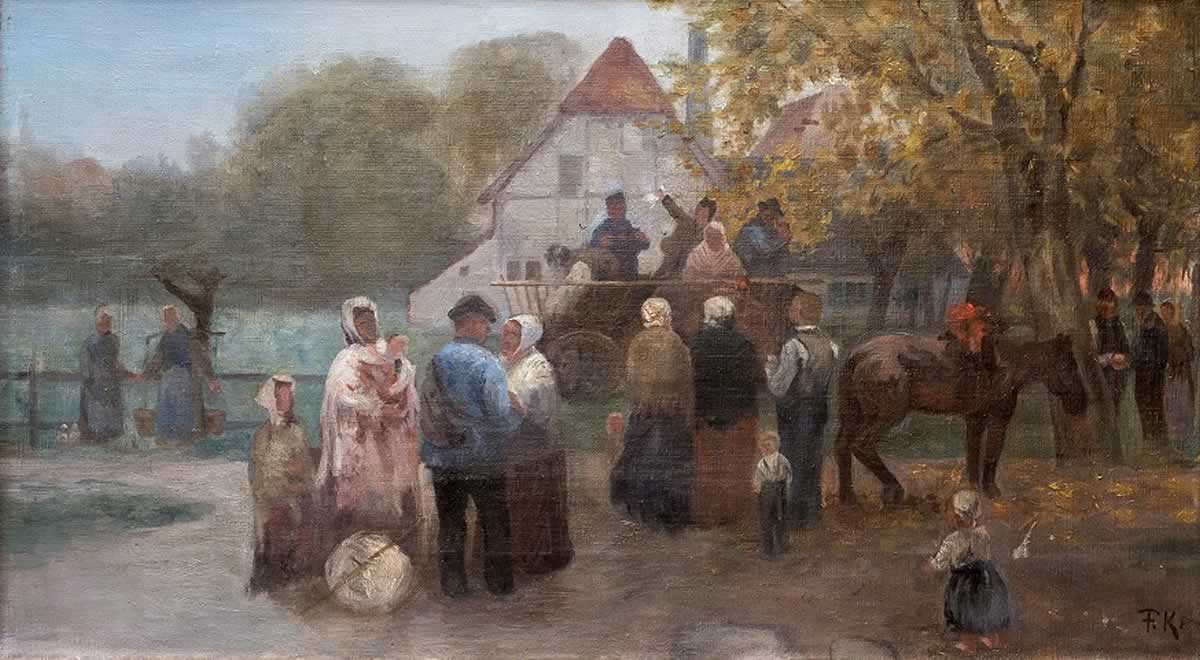 Gemälde von Friedrich Kallmorgen für das Stadtmuseum Harburg erworben Gemaelde Kallmorgen 01 1200 - Gemälde von Friedrich Kallmorgen für das Stadtmuseum Harburg erworben